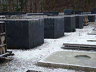 Plac produkacja szamb betonowych Żory